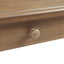 Tabitha - Desk With Drawer And Turned Legs - Natural