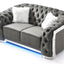Loveseat With Flared Arms