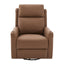 Manual Recliner Swivel Rocking Chair With 8 Point Massage And Heating