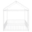 Metal Bed House Bed Frame With Fence