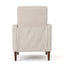 Mid-Century Modern Recliner With Button Tufted Waffle Stitch