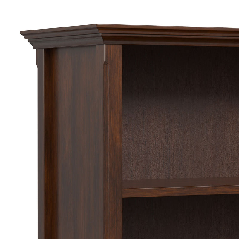 Amherst - 2 Shelf Bookcase - Brown