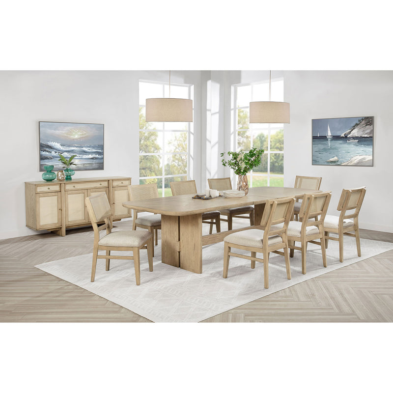 Kimpton - Rectangular Dining Table With Extension Leaf - Beige