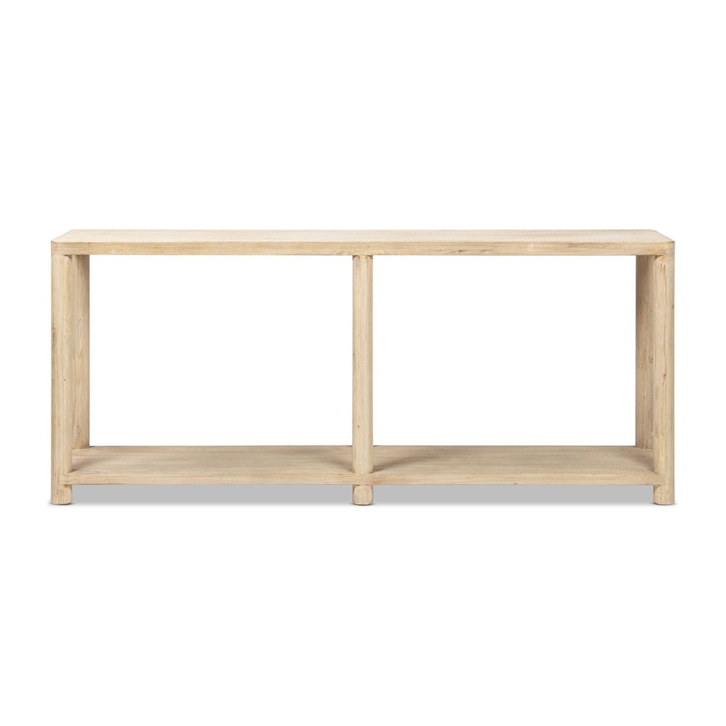 Milo - Console Table With Lower Shelf - Natural