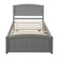 Platform Bed & Headboard, Footboard And Slat Support
