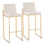 Fuji - Contemporary Design High Back Barstool