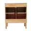 Bathroom Vanity With Ceramic Sink, Freestanding Cabinet - Antique Natural / Brown