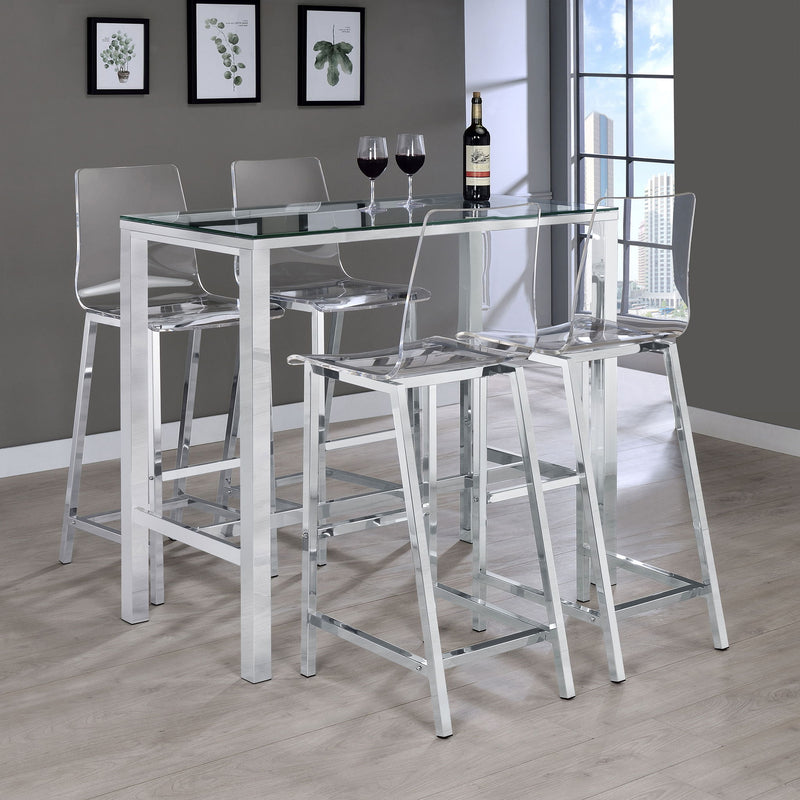 Tommy - Bar Table - Chrome
