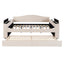 Upholstered Daybed With Storage Armrests, Trundle And Latest Integrated tooth Audio System