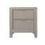 2 Drawer Nightstand - Light Gray