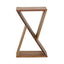 Accent Table Geometric Design - Natural