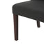 Sophisticated Tufted Dining Chair With High Back Design
