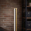 Dimond - LED Table Lamp With On / Off Switch Round Base - Black / Gold
