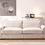 Luxe - Sofa With Sleek Design, Spacious And Comfortable 3 Seater Couch