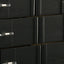 Opel - 6 Drawer Dresser - Black