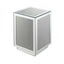 Noralie - Accent Table - Silver - Mirror