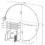 Casey - 2 Door Home Bar Storage Bar With Customizable Lighting - White