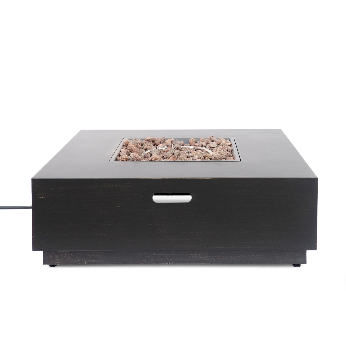 Modern Square Fire Pit With 50, 000 Btu