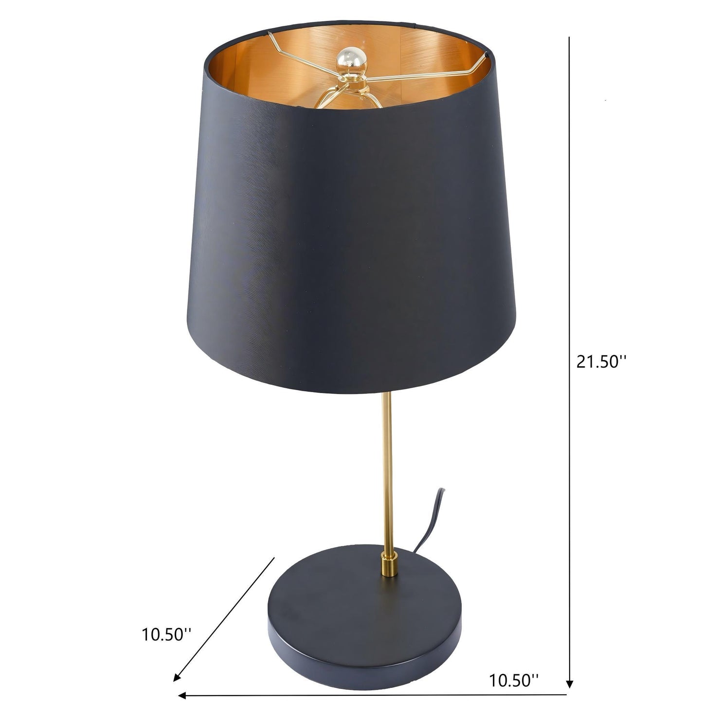 Desk Lamp For Bedside And Table Use - Black