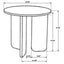Columbo - 3 Piece Coffee And End Table Set With Round Tops - Brown
