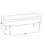 Chloe - Contemporary / Glam Bench