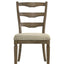 Parfield - 5 Pieces Round Dining Room Set - Light Brown / Oak
