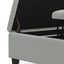 Harrison - Coffee Table Storage Ottoman Lift Top - Stone Gray