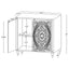 Angus - 2 Door Mandala Accent Cabinet - White