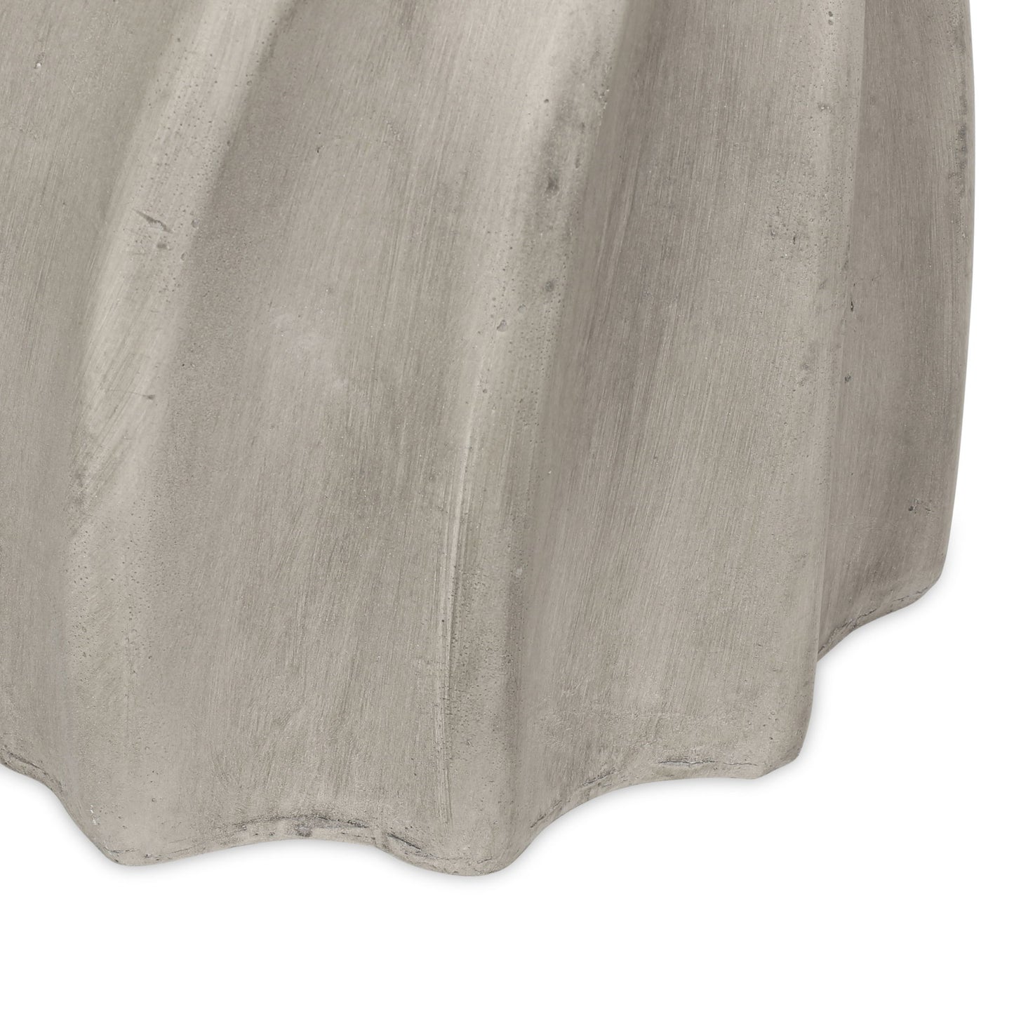Modern Canis Side Table Outdoor Use - Gray