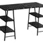 Computer Desk For Home Office, Laptop, Storage Shelves, Contemporary & Modern