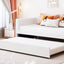Upholstered Daybed With Ergonomic Design Backrest