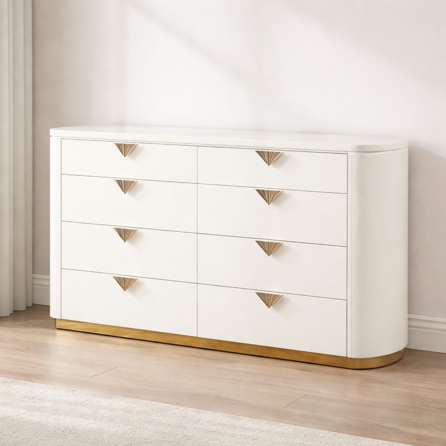 La Pierre - Modern Bedroom Set With Upholstered LED Bed