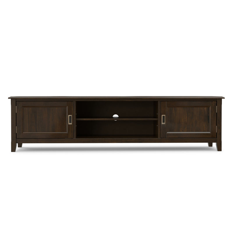 Burlington - Low TV Media Stand - Mahogany