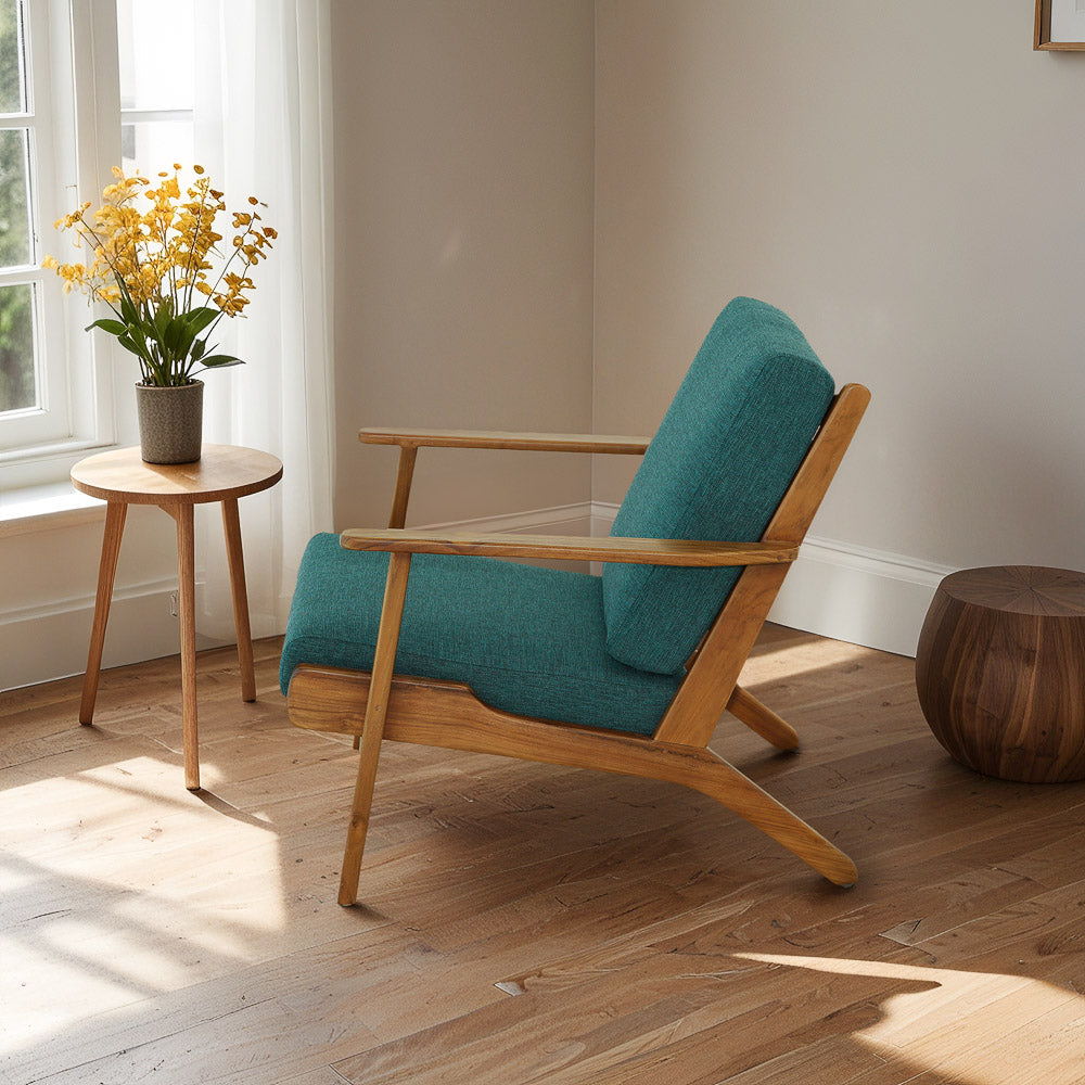 Connor - Modern Genuine Lounge Chair