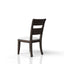 Upholstered Seat Side Chair - Chocolate