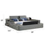 Zoya - Smart Multifunctional Bed, Built In Bluetooth Speakers, USB Charging