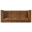 3 Seater Sofa With Square Arms, Tufted Pillow Back For Living Room