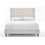 Hayden - Upholstered Wingback Bed With Tall Headboard