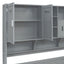 Daybed With All-In-One Cabinet And Shelf