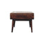 Solid Wood Curved Coffee Table
