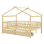 House Bed With 2 Drawers