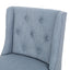 Vienna - Contemporary Fabric Tufted & Wingback Counter Stools (Set of 2)