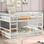 Solid Construction, Bunk Bed With Ladder