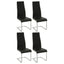 High Back Side Chairs Dining Chairs With Padded Upholstery (Set of 4)