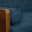 Aidan - Mid Century Modern Tufted Fabric Sofa