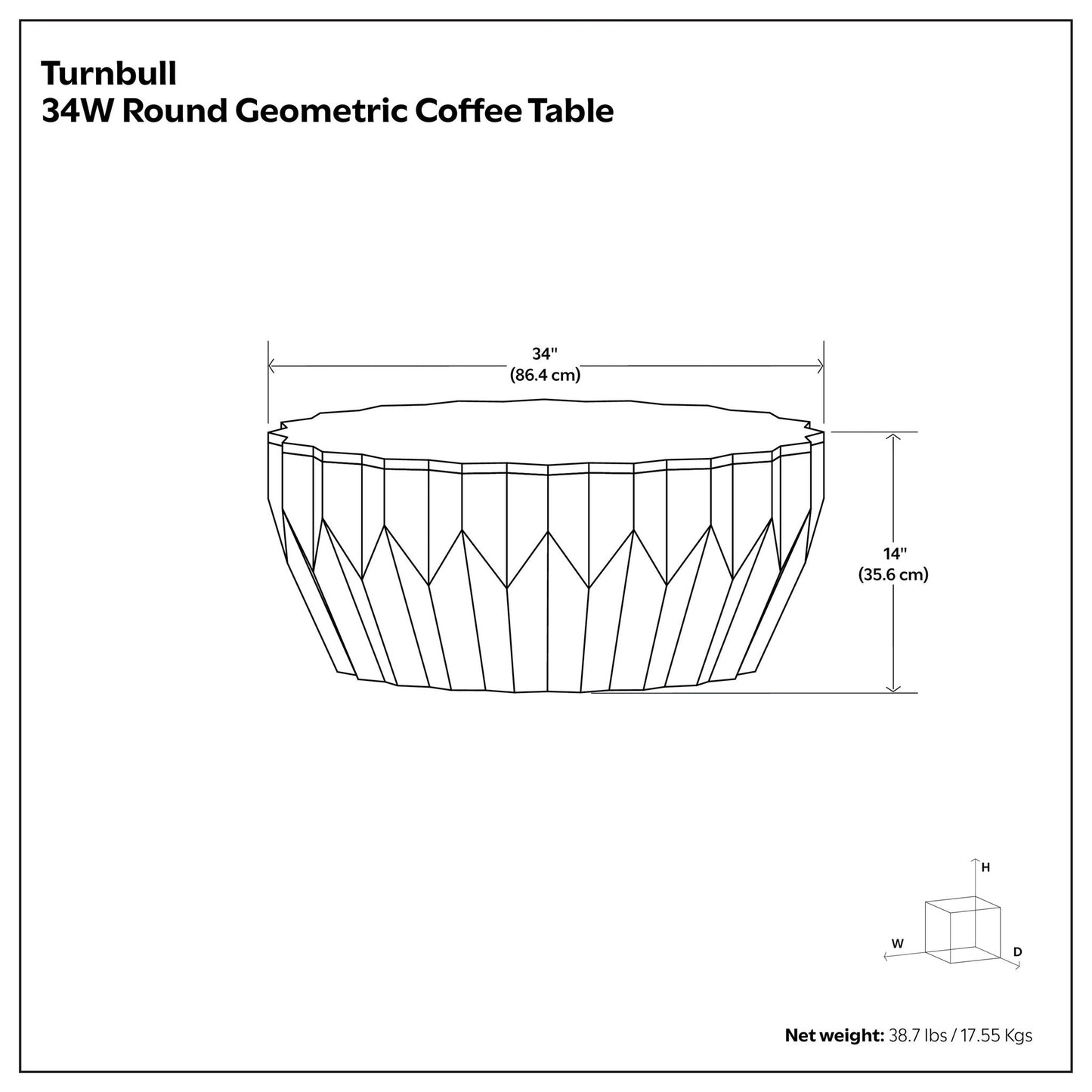 Turnbull - Coffee Table - Walnut