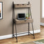 Computer Desk For Home Office, Laptop, Leaning, Storage Drawers, Contemporary & Modern