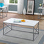 Table Set, Coffee, End, Side, Accent, Living Room, Contemporary, Modern (Set of 3) - White
