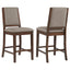 Allen - Upholstered Counter Chair (Set of 2) - Oak