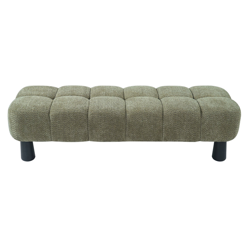Luxury Upholstered Bench Ottoman